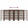 Radiator Cover Brown Oak - Modern Engineered Wood Design