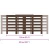 Radiator Cover Brown Oak - Modern Engineered Wood Design