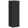 Plant Stand 2pcs Black 25x25x80 cm Engineered Wood - HipoMarket