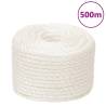  Work Rope White 10 mm 500 m Polypropylene Colour white Quantity in Package 1 Length 500 m Diameter 10 mm 