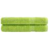  Premium Towels SOLUND 2 pcs Apple Green 100x200 cm 600 gsm Colour apple green Size 100 x 200 cm Quantity in Package 2 