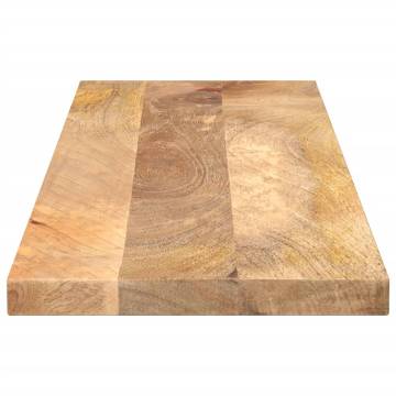 Solid Wood Mango Table Top 120x30 cm - Rustic Charm