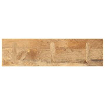 Solid Wood Mango Table Top 120x30 cm - Rustic Charm