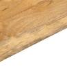 Solid Wood Mango Table Top 120x30 cm - Rustic Charm