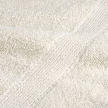 Premium Solund Towels - 2 Pcs Cream 100x200 cm 600 gsm