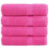  Premium Bath Towels SOLUND 4 pcs 100x150 cm 600 gsm Colour pink Size 100 x 150 cm Quantity in Package 4 