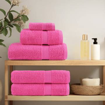 Premium Bath Towels SOLUND Set of 4 - Soft & Durable