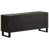 Stylish TV Cabinet - Solid Acacia Wood 105x34x46 cm