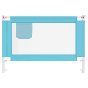 Toddler Safety Bed Rail Blue | 100x25 cm Fabric - Hipo Market