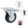 16 pcs Swivel Casters 100 mm - Durable & Quiet Mobility