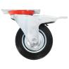 16 pcs Swivel Casters 100 mm - Durable & Quiet Mobility