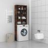  Washing Machine Cabinet Smoked Oak 64x24x190 cm Colour smoked oak Number of 1 