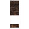 Washing Machine Cabinet Smoked Oak - 64x24x190 cm | Hipo Market