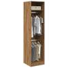  Wardrobe Artisian Oak 50x50x200 cm Engineered Wood Colour artisan oak Size 50 x 50 x 200 cm Quantity in Package 1 Amount 1 shelf 