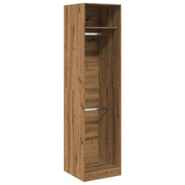 Artisian Oak Wardrobe - Stylish & Compact Storage | HipoMarket