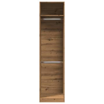 Artisian Oak Wardrobe - Stylish & Compact Storage | HipoMarket