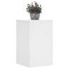 White Plant Stands - 2 pcs | Durable Engineered Wood