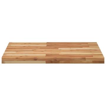 Table Top Square 70x70 cm - Solid Acacia Wood for Every Use