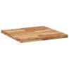 Table Top Square 70x70 cm - Solid Acacia Wood for Every Use