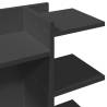 Desk Organiser Black - Durable Engineered Wood | HipoMarket