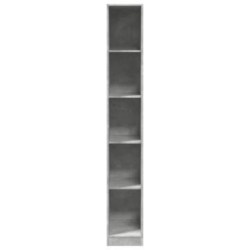 Concrete Grey Wardrobe - Stylish & Durable 30x50x200 cm