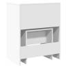 Stylish White Dressing Table & Stool | 60x40x113.5 cm