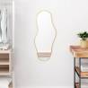 Wall Mirror Gold 80x35 cm - Minimalistic Home Decor