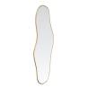 Wall Mirror Gold 80x35 cm - Minimalistic Home Decor