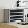  Desk Organiser Grey Sonoma 36x26x29.5 cm Engineered wood Colour grey sonoma 