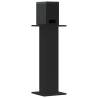 Speaker Stands 2 pcs Black - 30x30x80 cm Engineered Wood