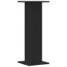 Speaker Stands 2 pcs Black - 30x30x80 cm Engineered Wood