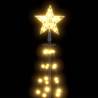 Christmas Cone Tree with 70 Warm White LEDs - 50x120 cm