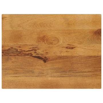 Rectangular Solid Wood Mango Table Top - 80x60 cm