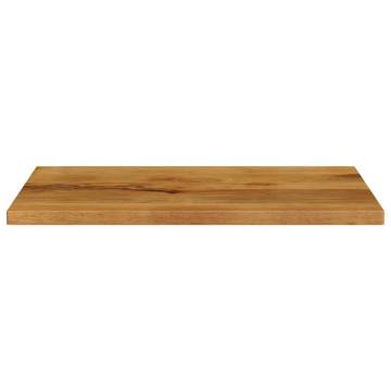 Rectangular Solid Wood Mango Table Top - 80x60 cm