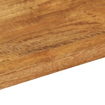 Rectangular Solid Wood Mango Table Top - 80x60 cm