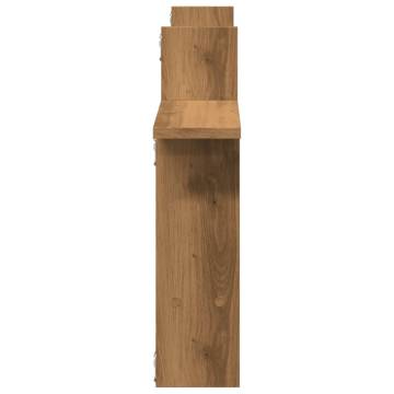 Wall Shelves 2 pcs Artisan Oak - Durable & Stylish Storage | HipoMarke