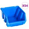 96 Piece Storage Bin Kit with Wall Panels - Organize Your Space