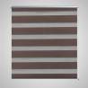 Zebra Blind 60 x 120 cm Coffee Colour brown Size 60 x 120 cm 