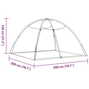 Mosquito Net Mongolia with Doors - 200x200 cm | Hipomarket