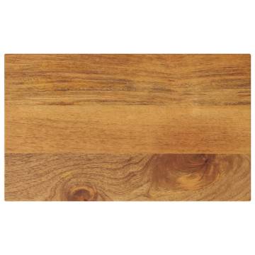 Table Top 40x20x3.8 cm Solid Mango Wood - Rustic Charm