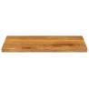 Table Top 40x20x3.8 cm Solid Mango Wood - Rustic Charm