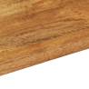 Table Top 40x20x3.8 cm Solid Mango Wood - Rustic Charm