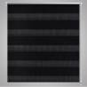 Zebra Blind 90x150 cm Black - Elegant Roller Blinds | HipoMarket