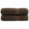  Premium Hand Towels SOLUND 2pcs Brown 50x100cm 600gsm Colour brown Size 50 x 100 cm Quantity in Package 2 