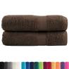 Premium Hand Towels SOLUND 2pcs Brown 50x100cm 600gsm