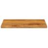 Rectangular Solid Wood Mango Table Top - 50x30x2.5 cm