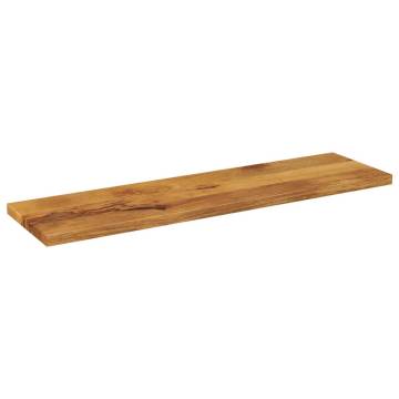 Rectangular Solid Wood Mango Table Top - 100x30x2.5 cm