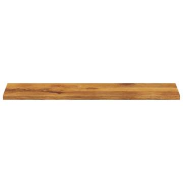 Rectangular Solid Wood Mango Table Top - 100x30x2.5 cm