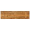 Rectangular Solid Wood Mango Table Top - 100x30x2.5 cm