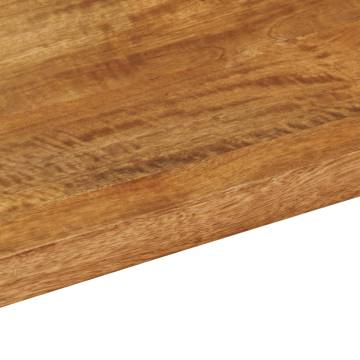 Rectangular Solid Wood Mango Table Top - 100x30x2.5 cm